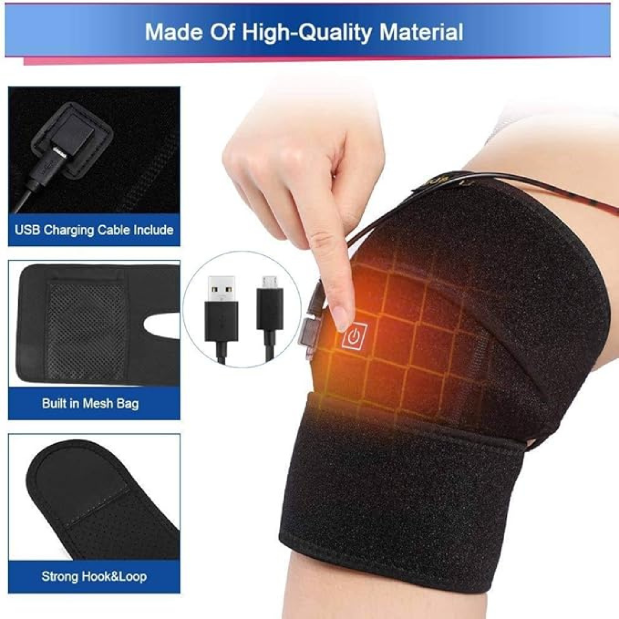 🔥 Electric Heating Knee Pad وسادة تدفئة كهربائية للركبة
